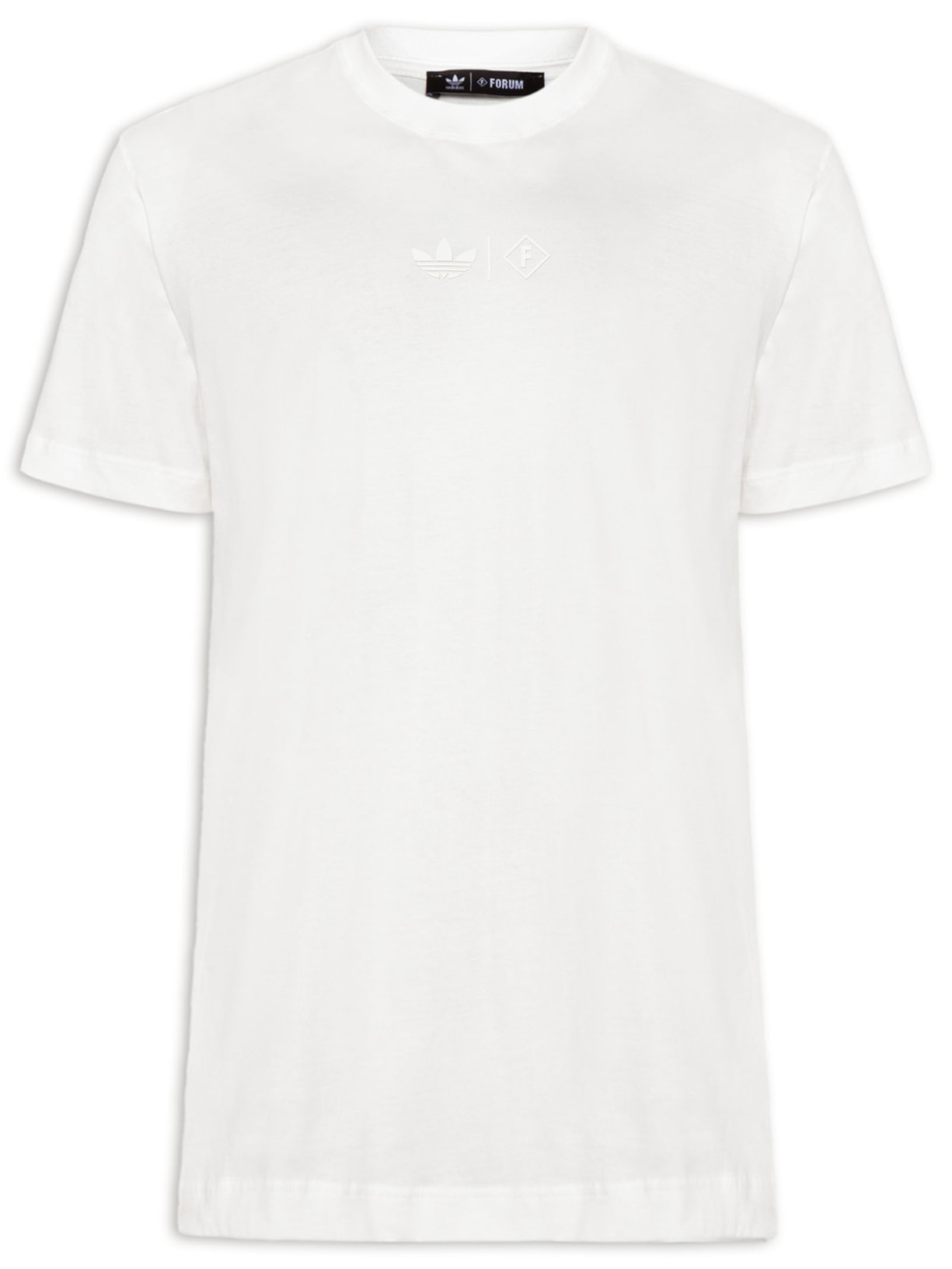 Camiseta Masculina Manga Curta - Off White