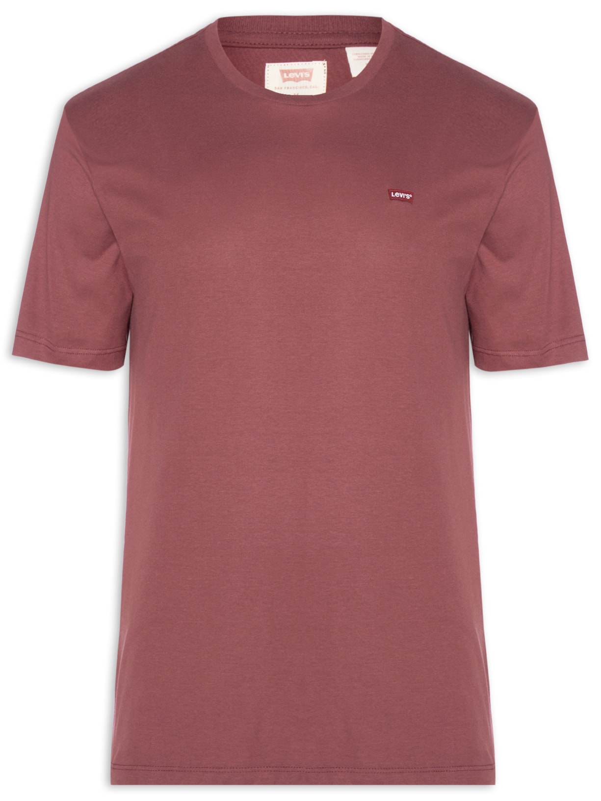 Camiseta Masculina Manga Curta Original Housemark Com Logo - Vermelho
