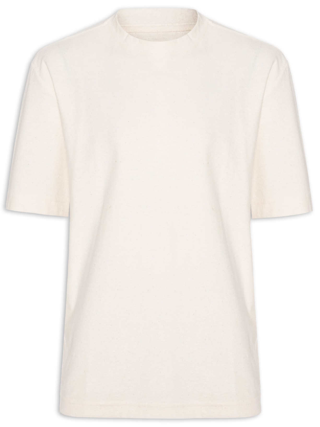 Camiseta Masculina Manga Curta Over Eco - Branco