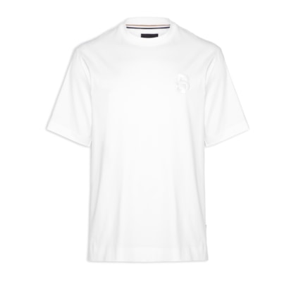 Camiseta Masculina Manga Curta Oversized C-Tames 23 - Branco