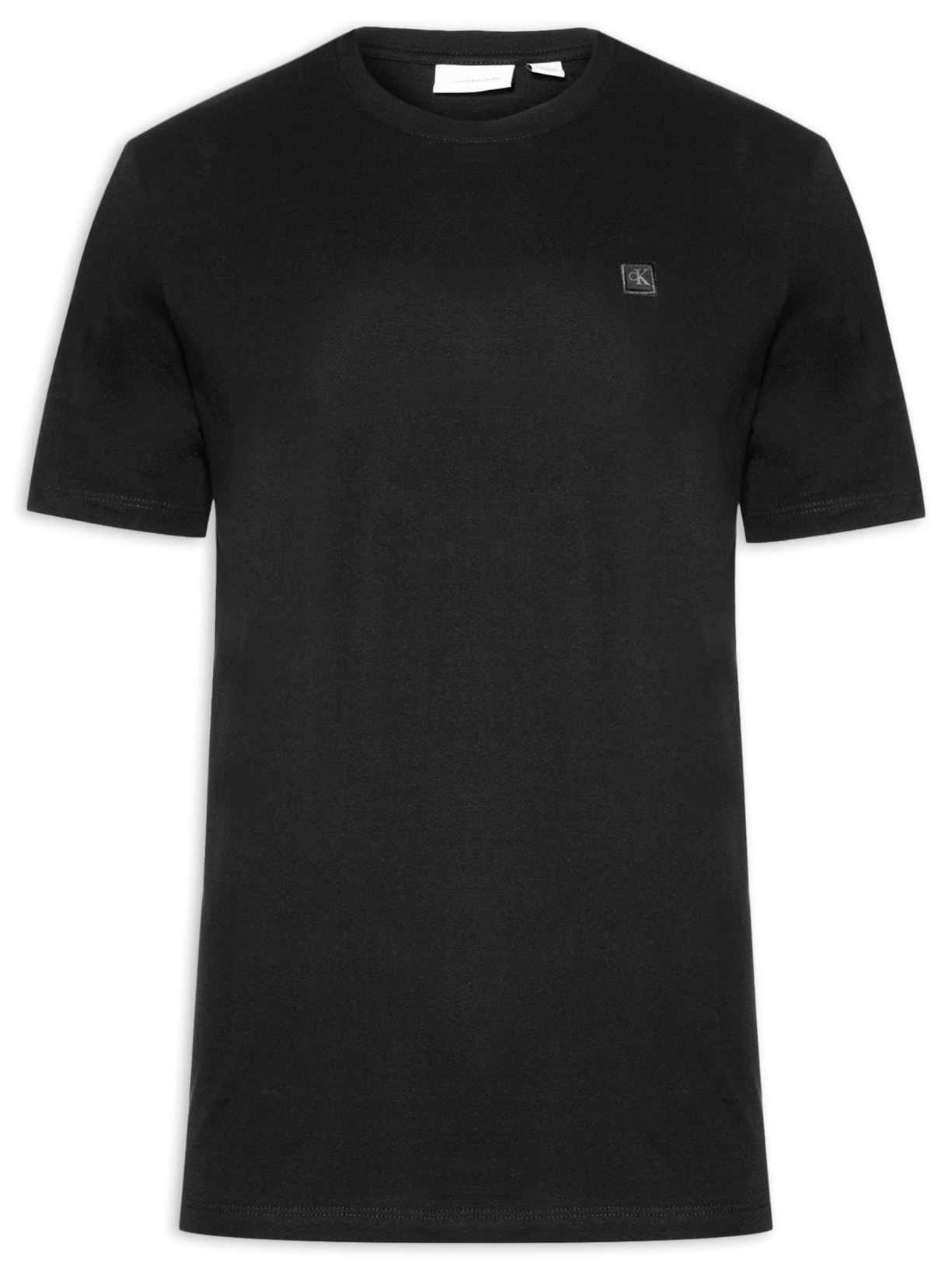 Camiseta Masculina Manga Curta Patch - Preto