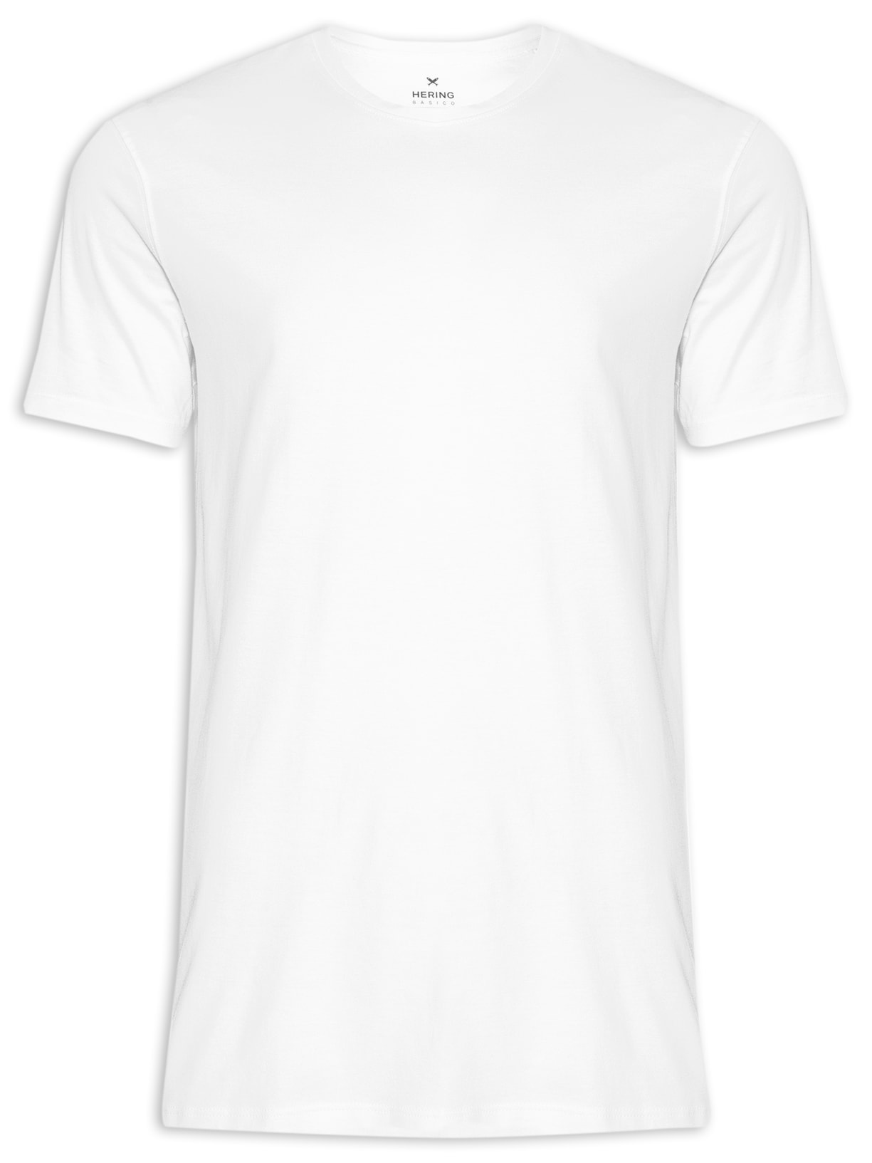 Camiseta Masculina Manga Curta Pima - Branco