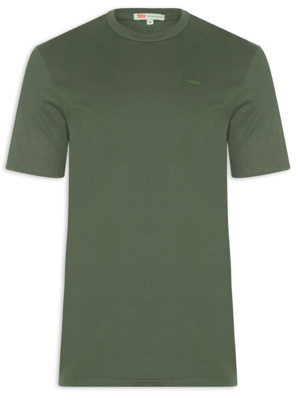 Camiseta Masculina Manga Curta Pima Icon Tee Verde Levi's