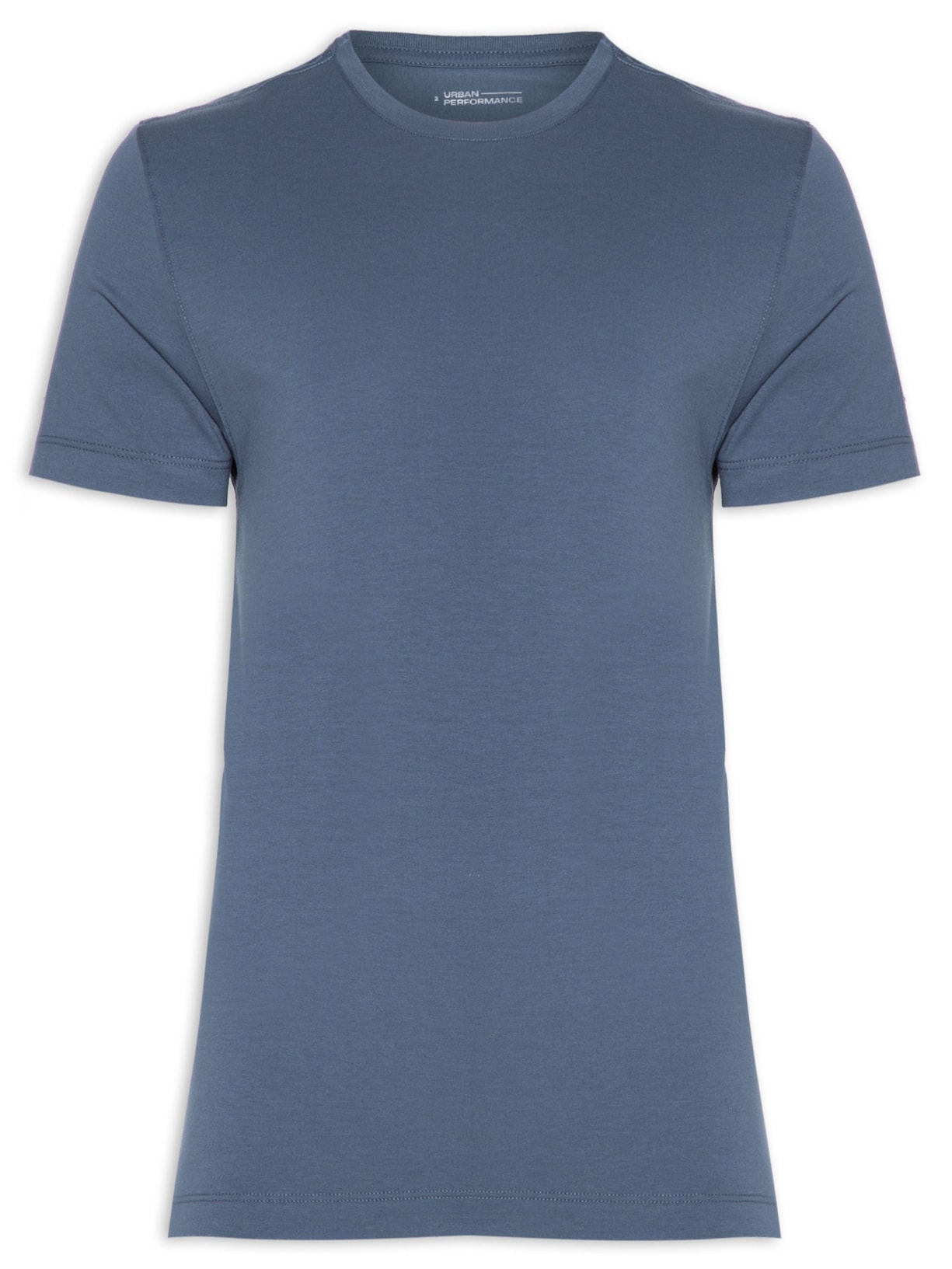 Camiseta Masculina Manga Curta Pima Performing - Azul