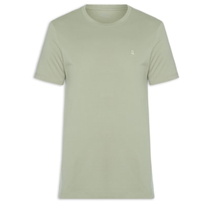 Camiseta Masculina Manga Curta Piquet Logo - Verde