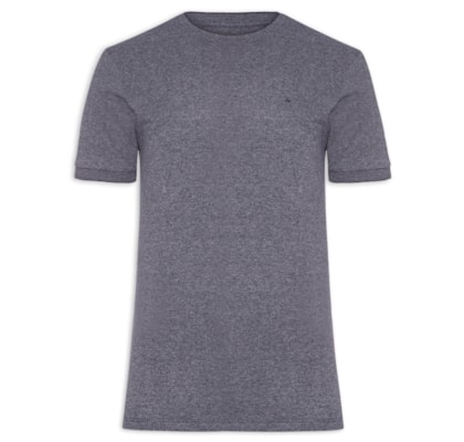 Camiseta Masculina Manga Curta Piquet Moline - Azul