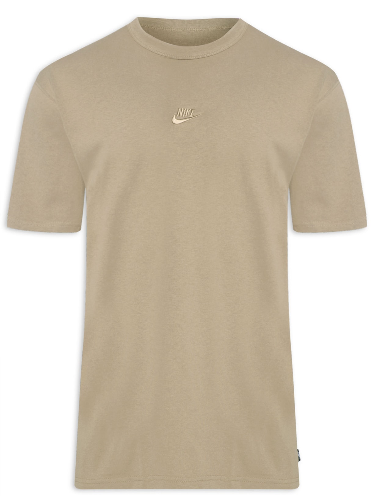 Camiseta Masculina Manga Curta Prem Essential - Bege