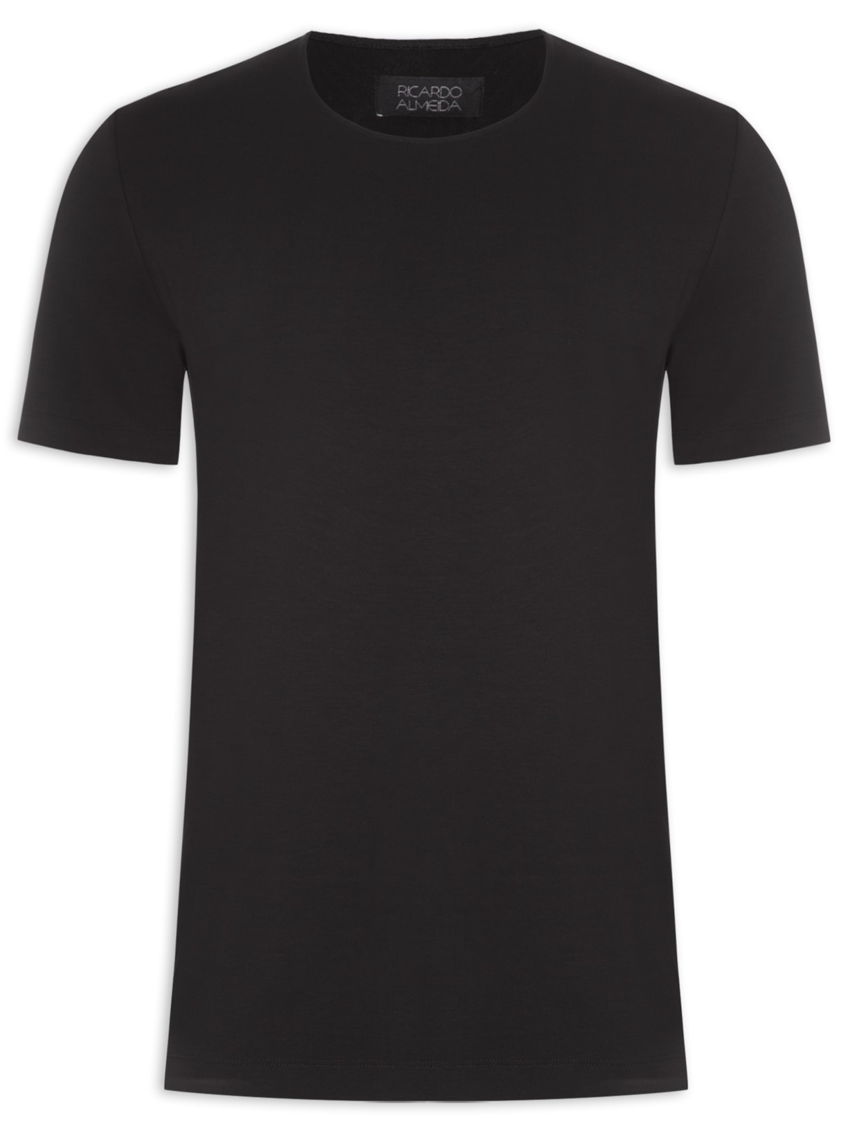 Camiseta Masculina Manga Curta - Preto