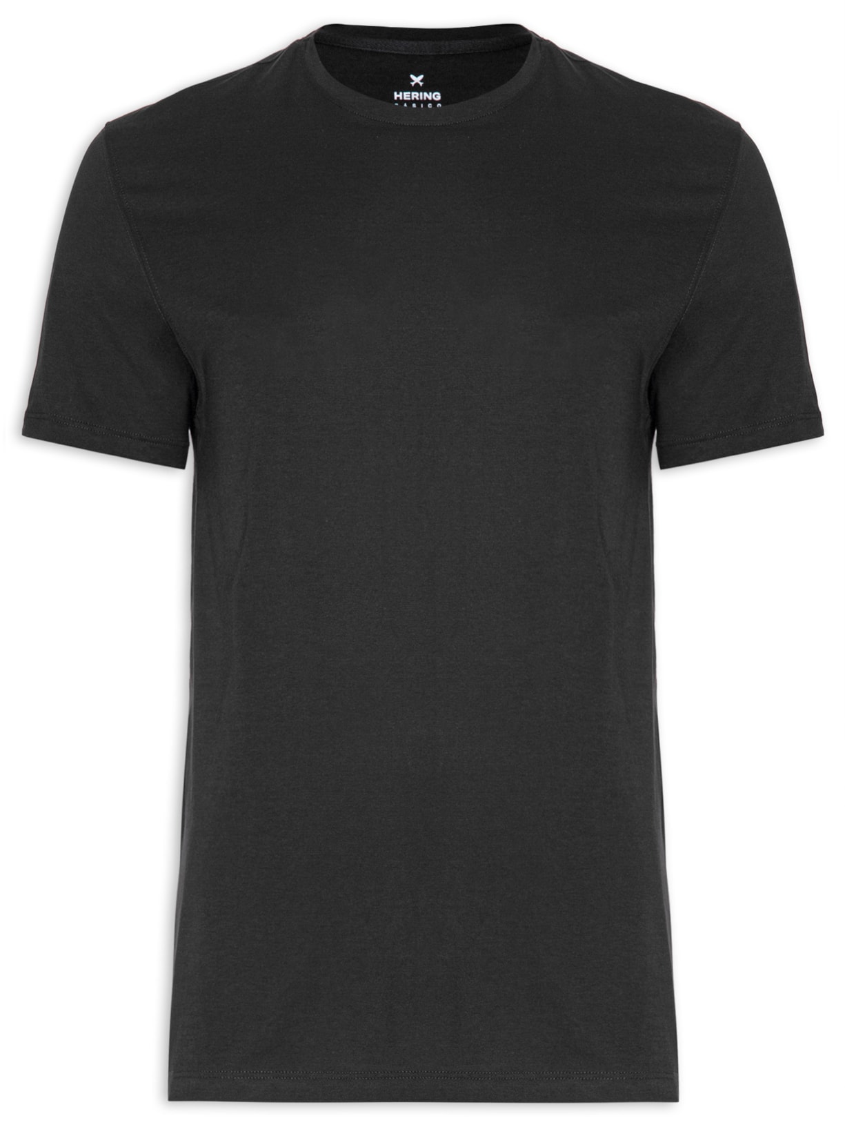 Camiseta Masculina Manga Curta - Preto