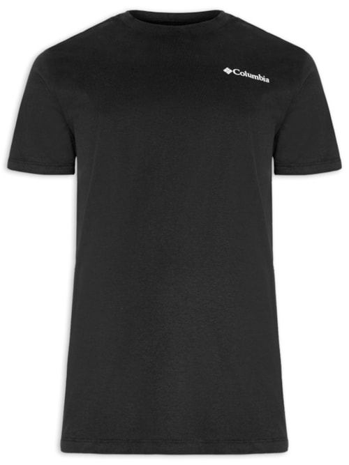 Camiseta Masculina Manga Curta - Preto