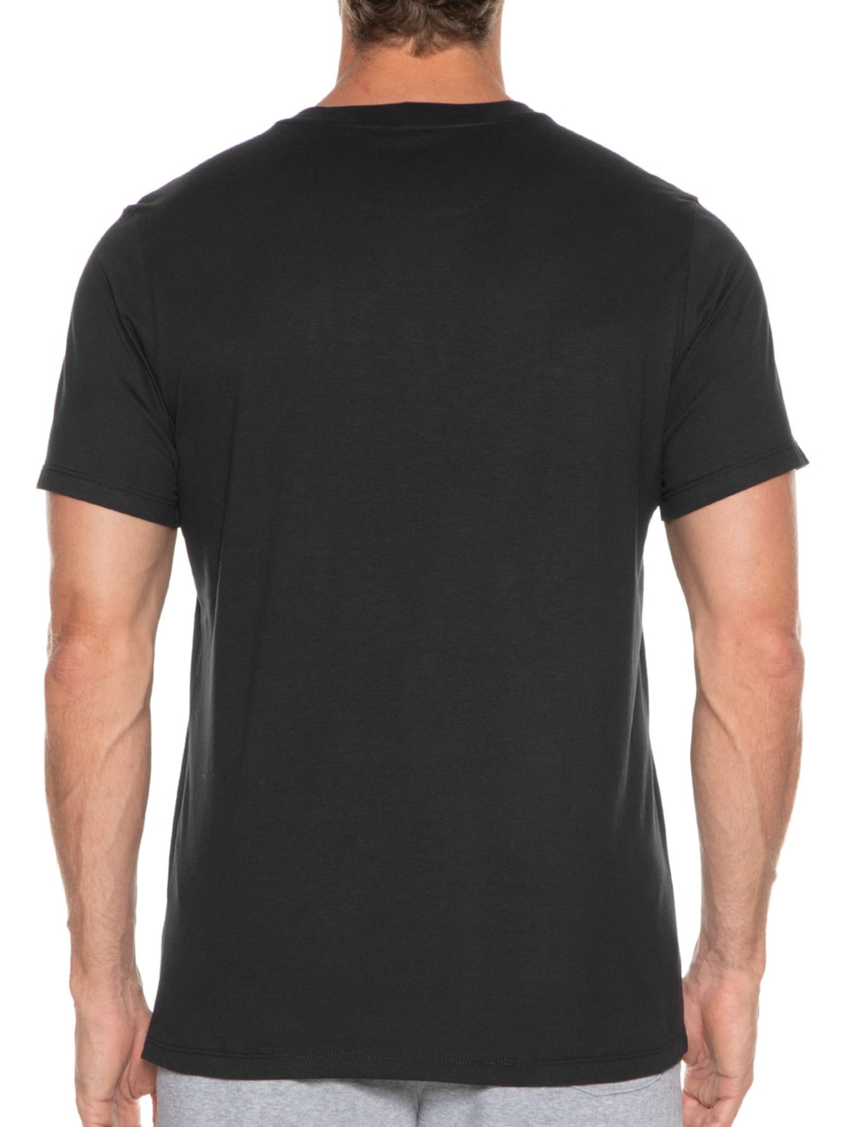 Camiseta Masculina Manga Curta Preto Columbia