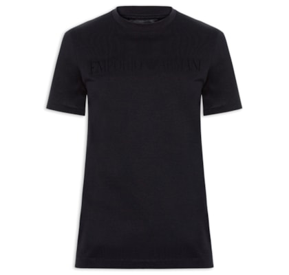 Camiseta Masculina Manga Curta - Preto