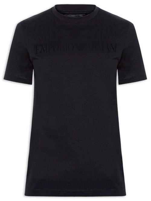 Camiseta Masculina Manga Curta - Preto