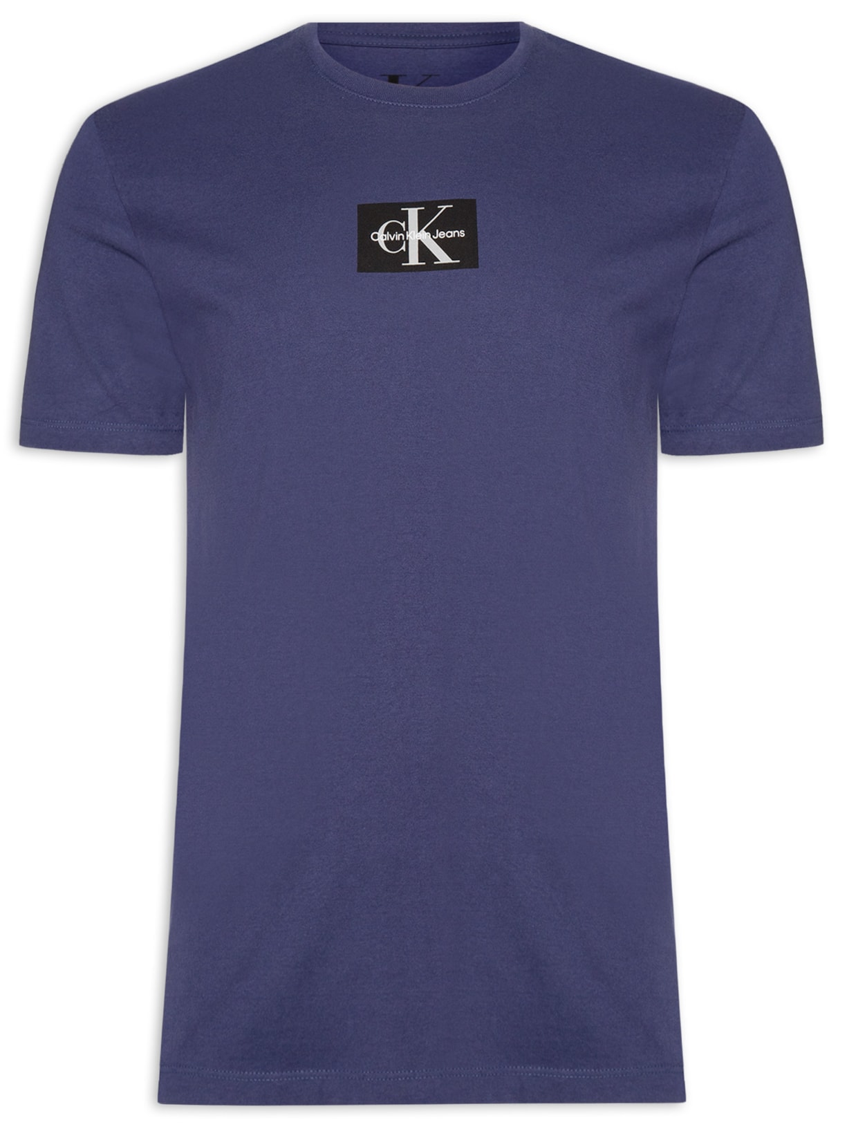 Camiseta Masculina Manga Curta Re Issue Retângulo - Azul