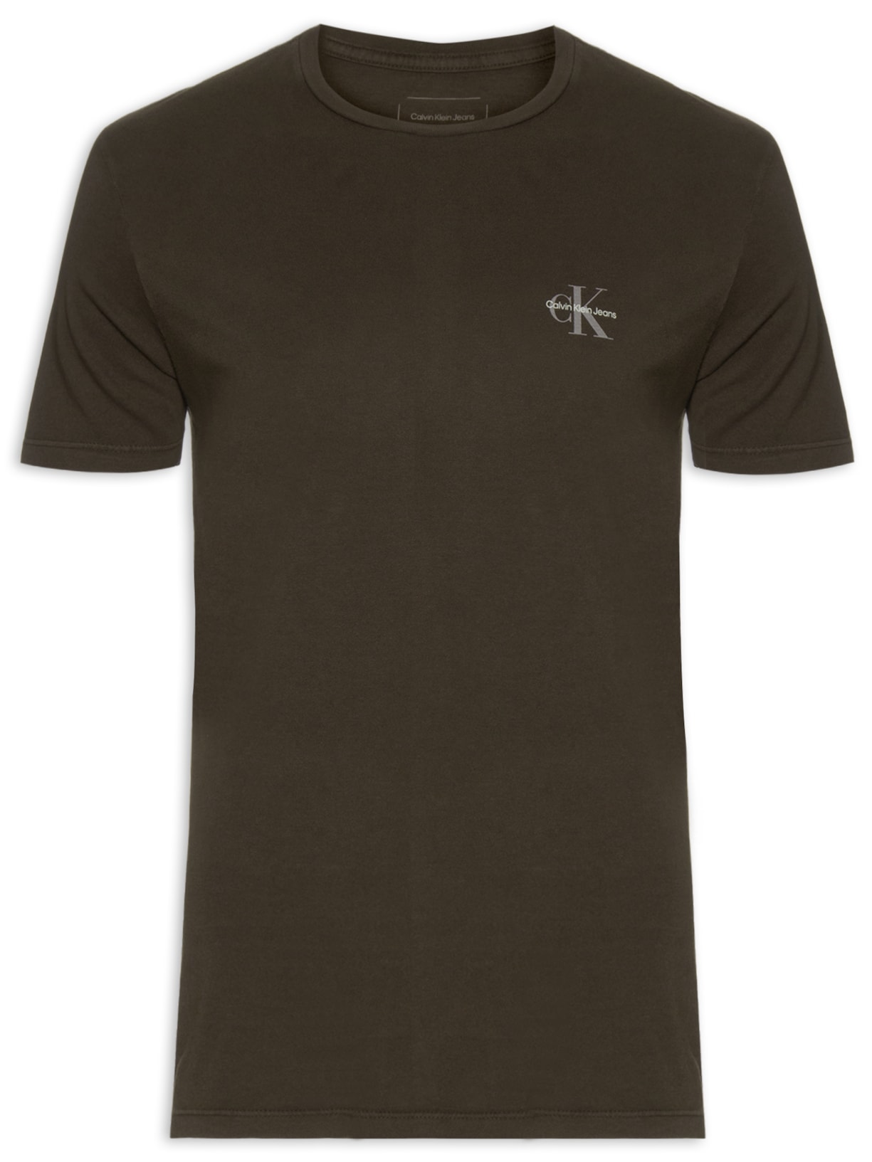 Camiseta Masculina Manga Curta Reissue Peito - Marrom