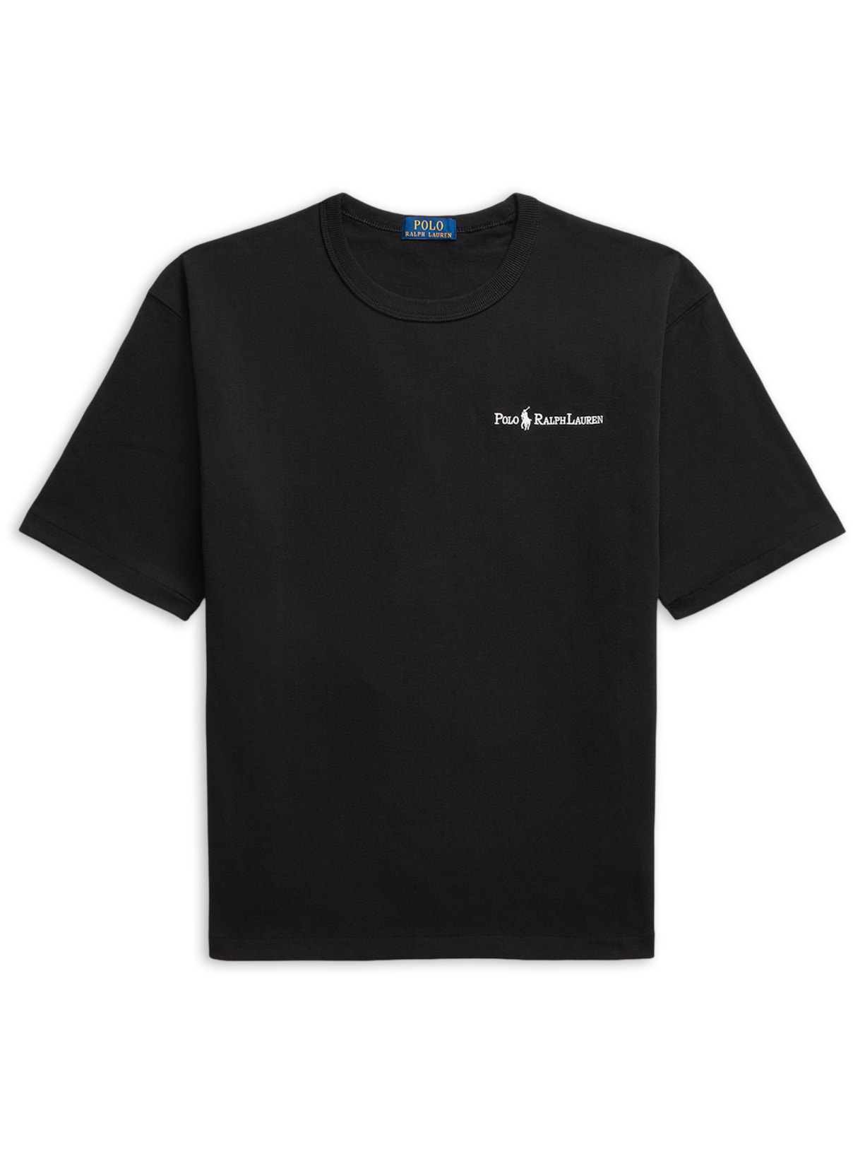 Camiseta Masculina Manga Curta Relaxed Full Logo - Preto