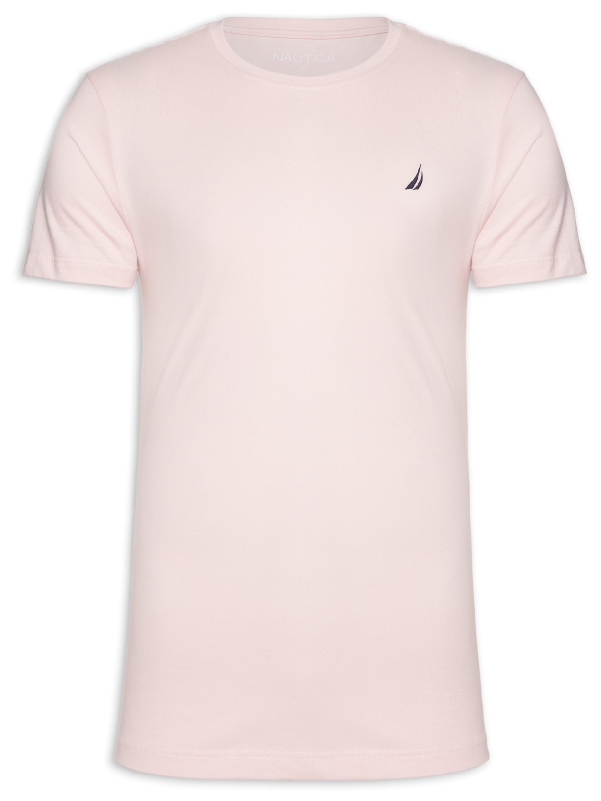 Camiseta Masculina Manga Curta - Rosa