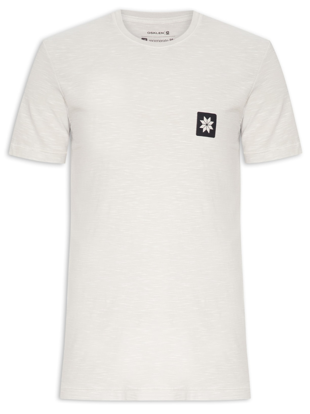 Camiseta Masculina Manga Curta Rough Snow Clinic - Cinza