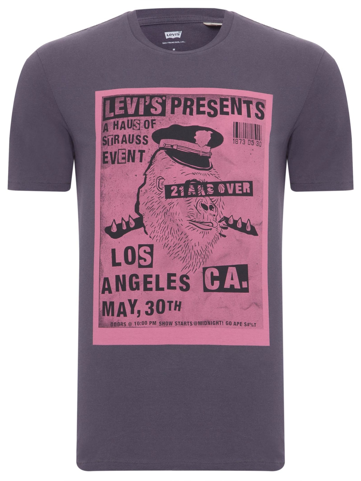 Camiseta Masculina Manga Curta - Roxo