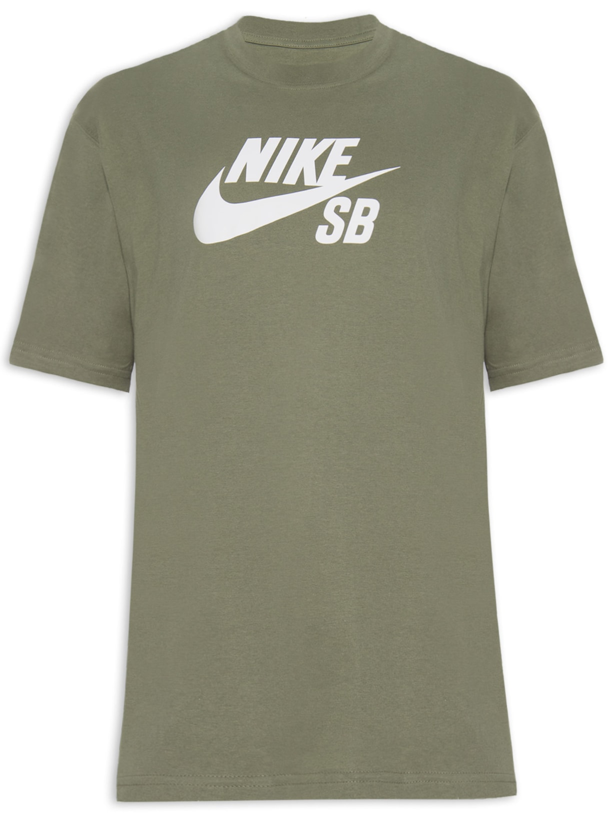 Camiseta Masculina Manga Curta Sb Logo - Verde