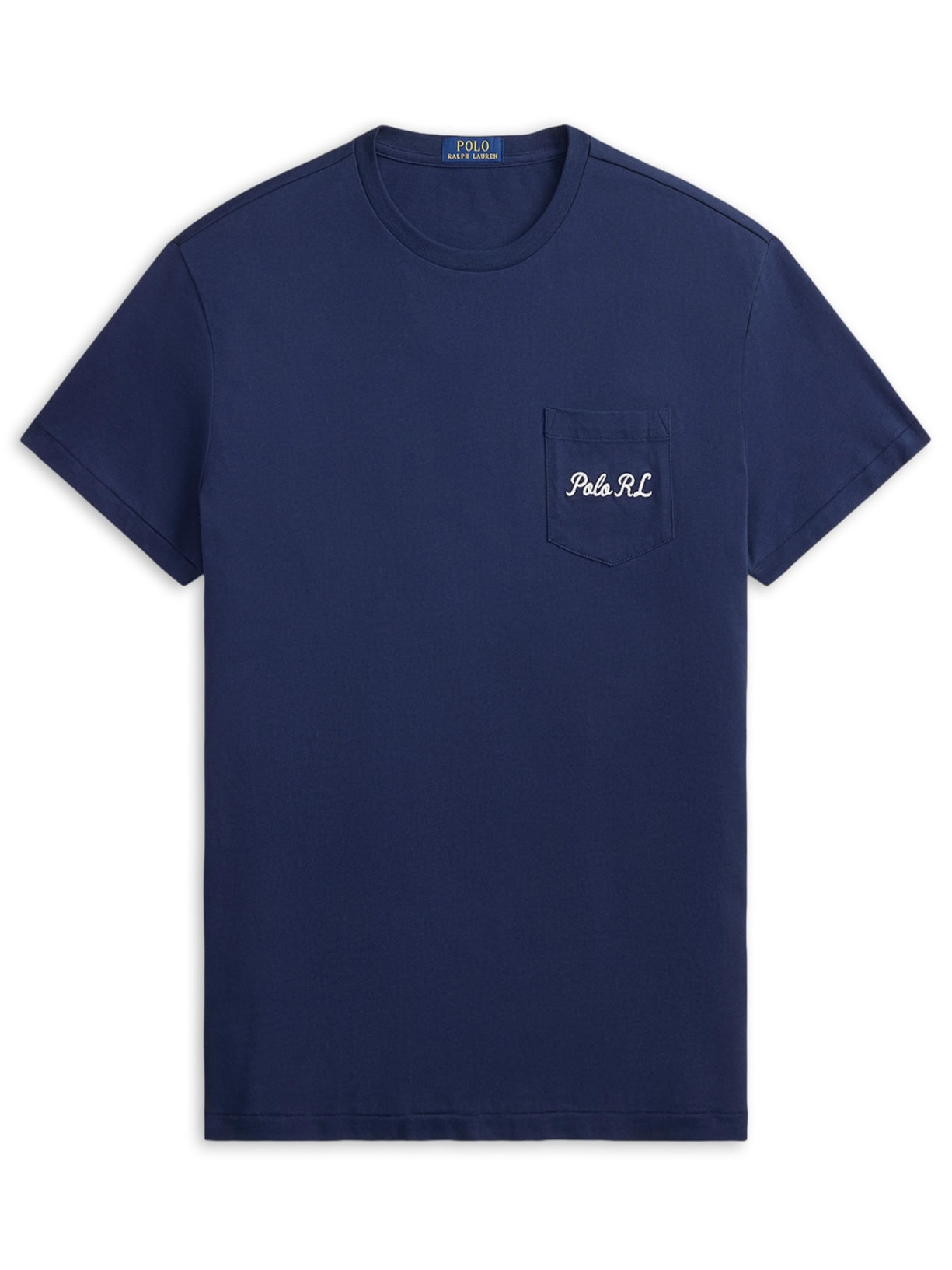 Camiseta Masculina Manga Curta Seasonal Bear Azul Polo Ralph Lauren