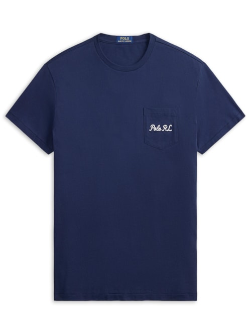 Camiseta Masculina Manga Curta Seasonal Bear - Azul
