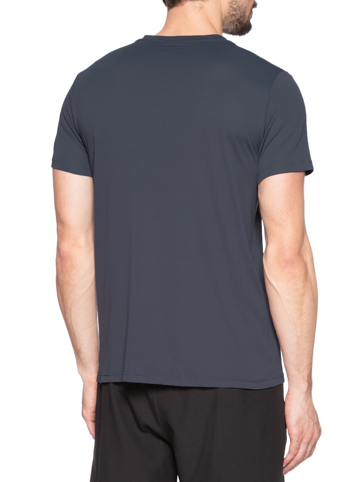 Camiseta Masculina Manga Curta Sportwear Neblina™ Omni-Wick Cinza Columbia