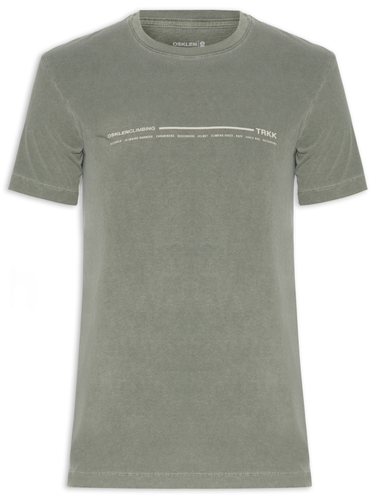 Camiseta Masculina Manga Curta Stone Climbing - Verde