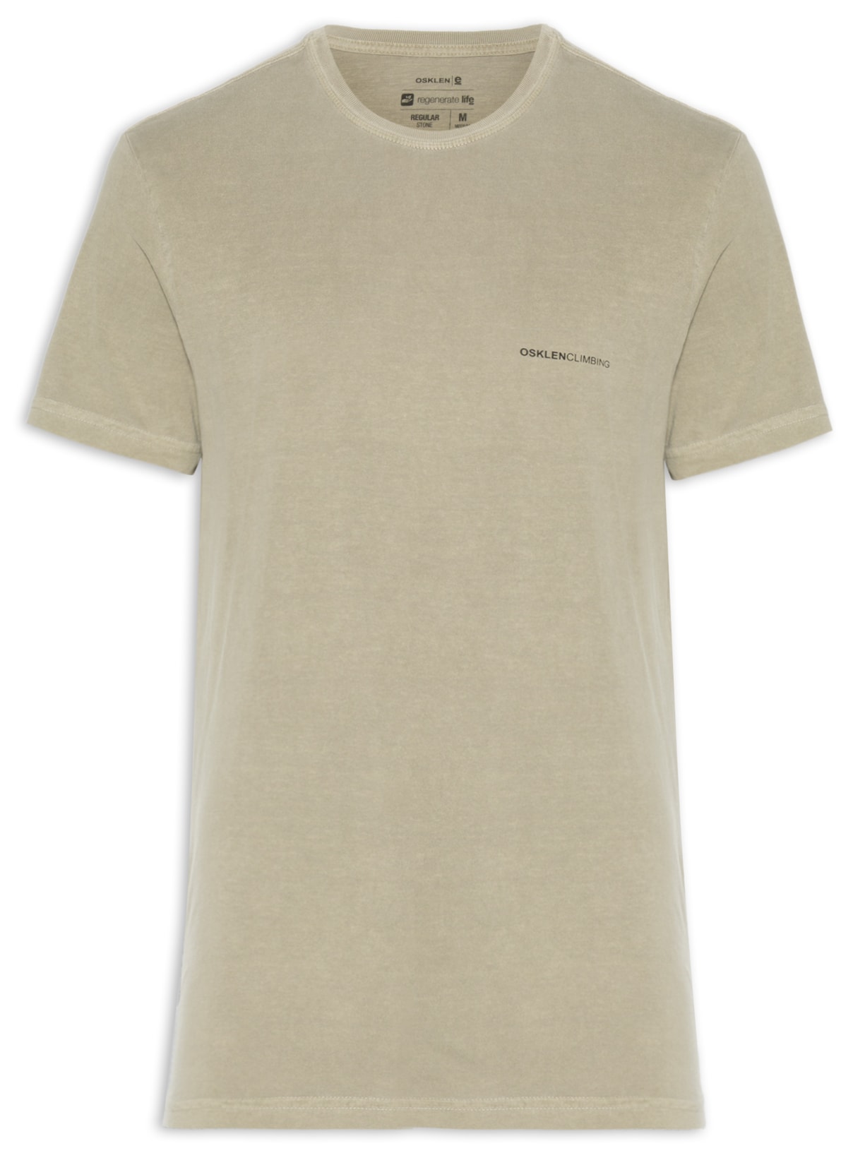 Camiseta Masculina Manga Curta Stone Climbing Wall - Marrom