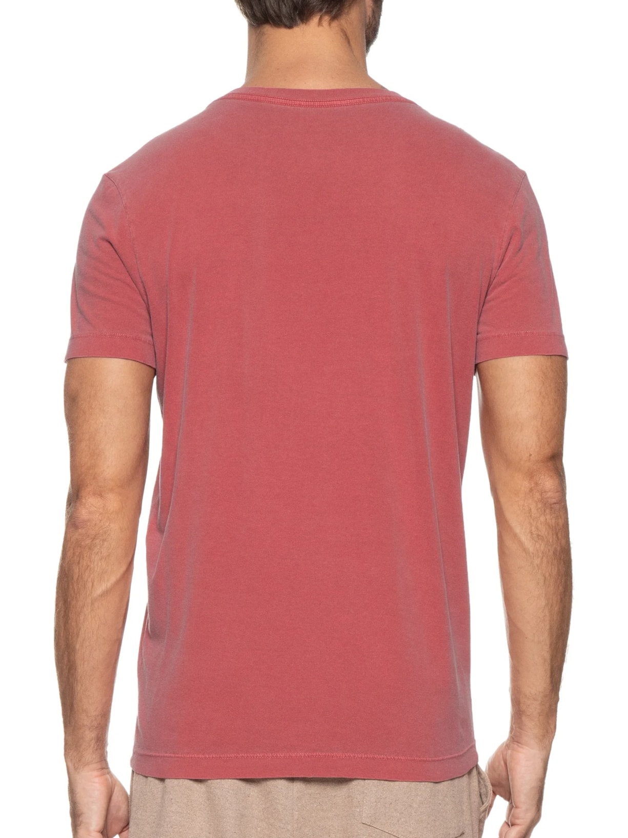 Camiseta Masculina Manga Curta Stone Surf Patch Vermelho Osklen