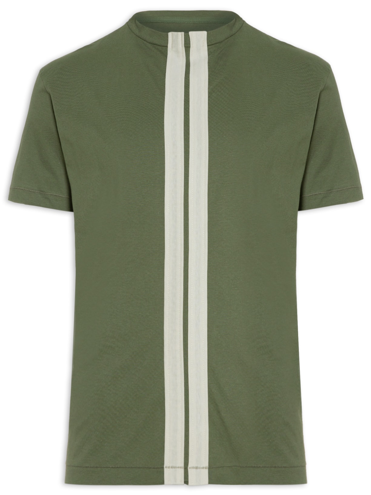 Camiseta Masculina Manga Curta Stripe Trkk - Verde