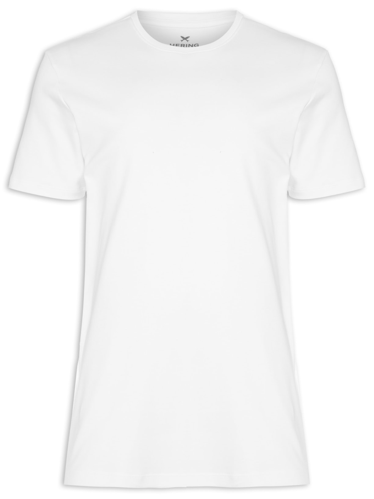 Camiseta Masculina Manga Curta Super Cotton Pima - Branco