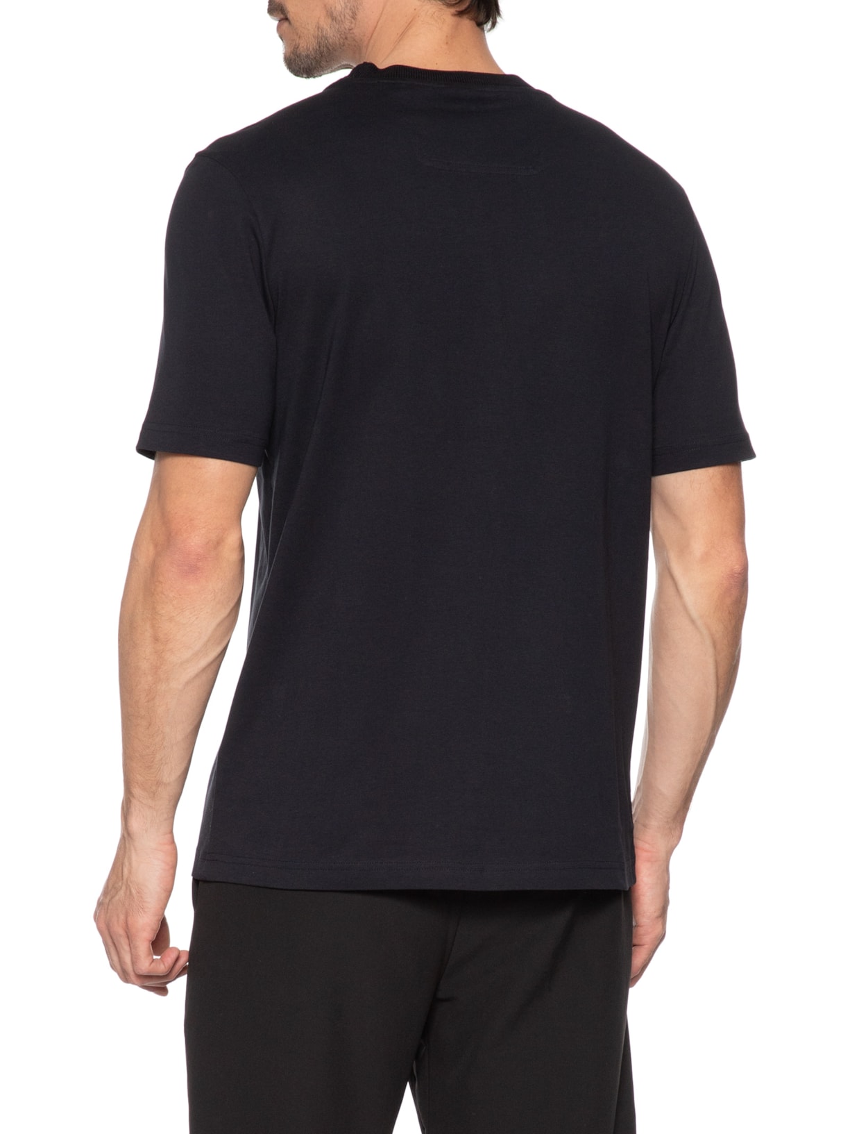 Camiseta Masculina Manga Curta Tee 5 Azul Boss