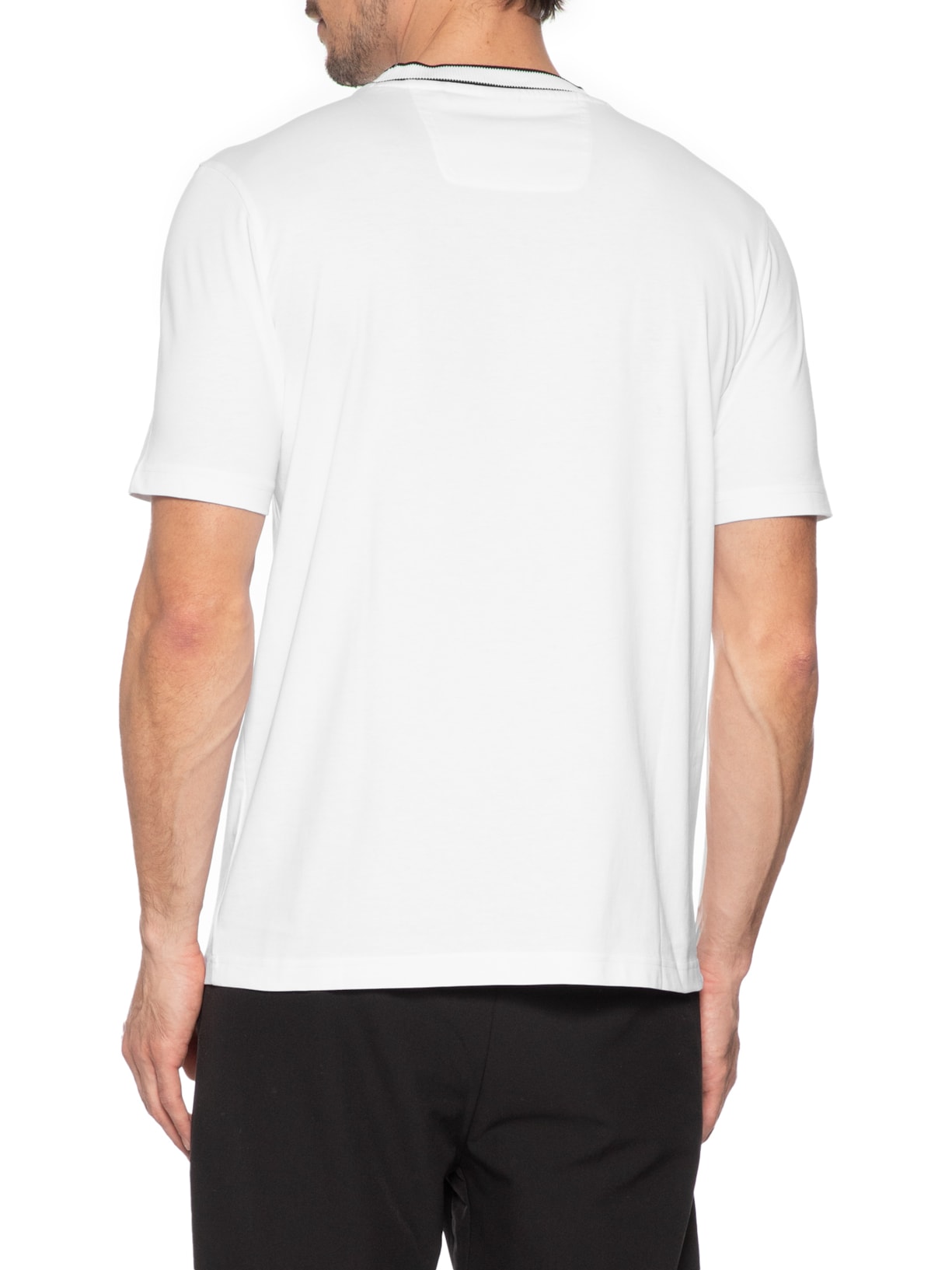 Camiseta Masculina Manga Curta Tee 5 Branco Boss