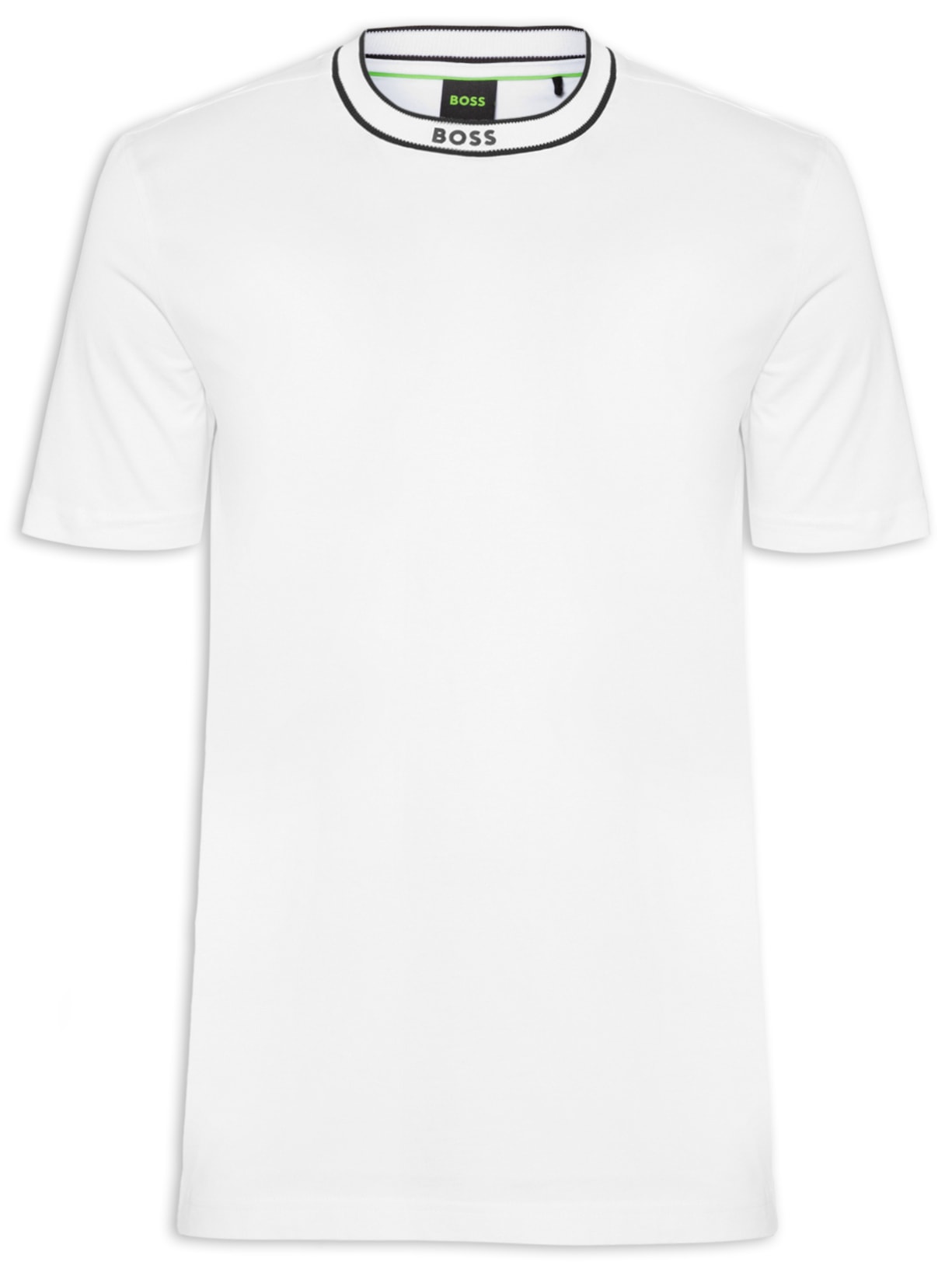 Camiseta Masculina Manga Curta Tee 5 Branco Boss