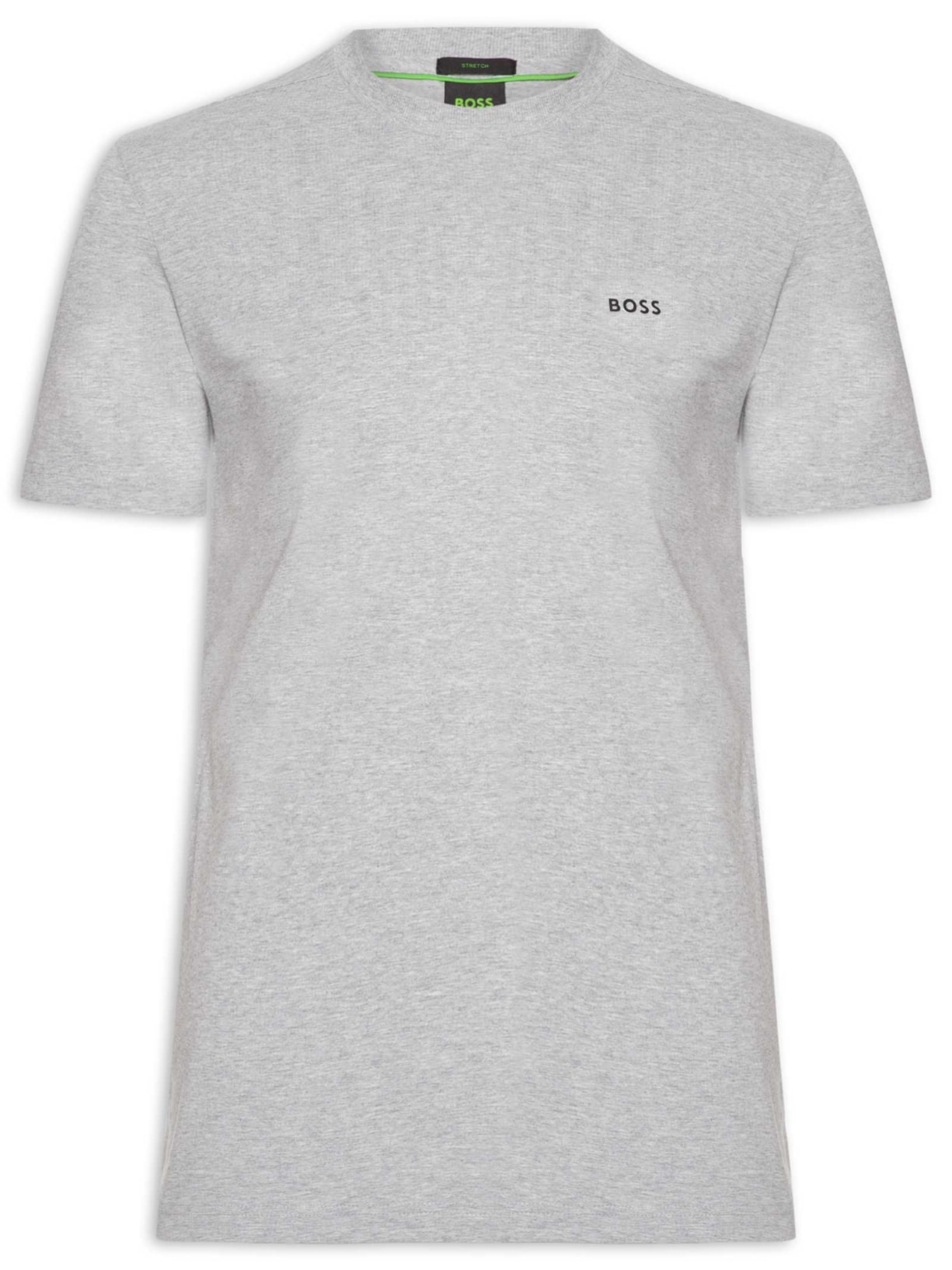 Camiseta Masculina Manga Curta Tee Cinza Boss