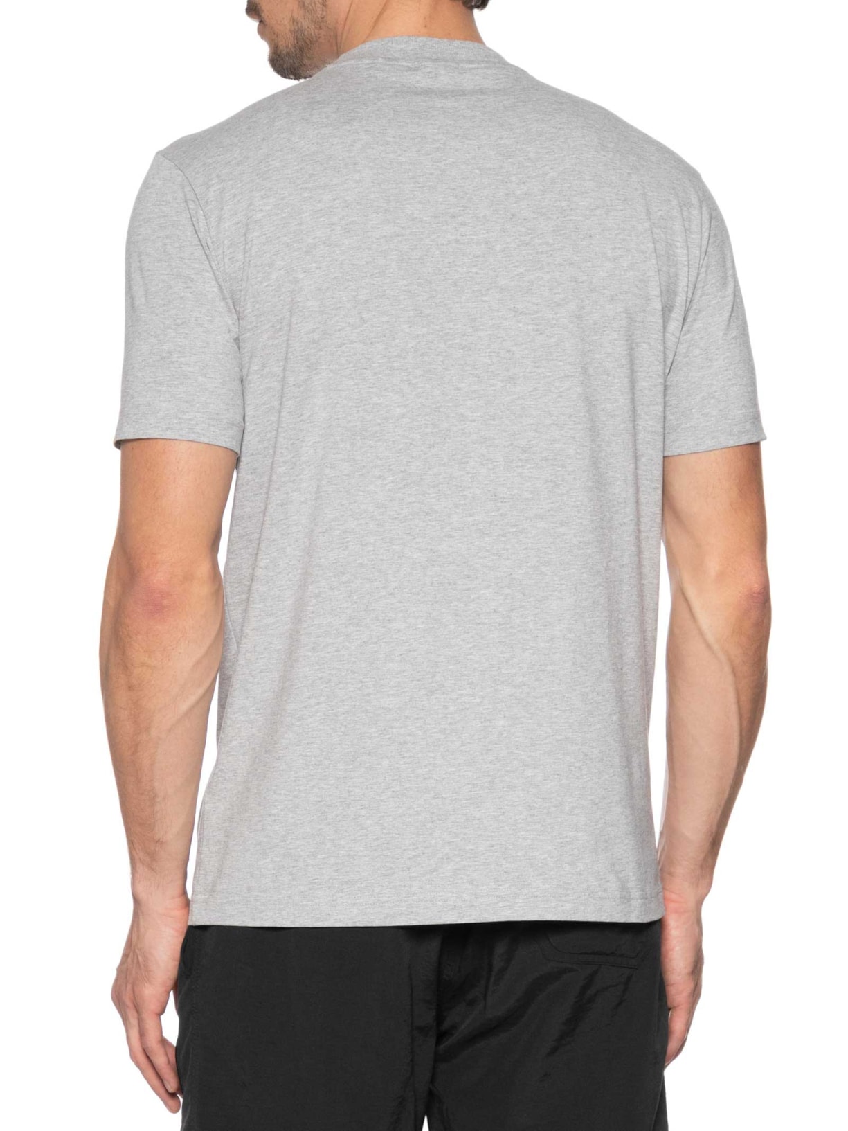 Camiseta Masculina Manga Curta Tee Cinza Boss