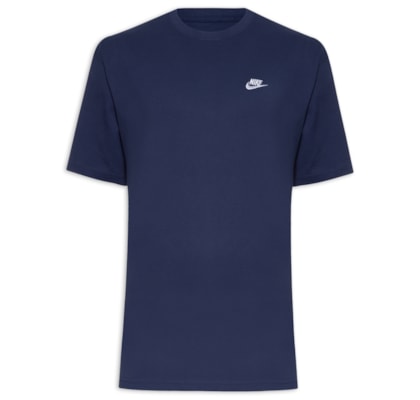 Camiseta Masculina Manga Curta Tee Club Max - Azul