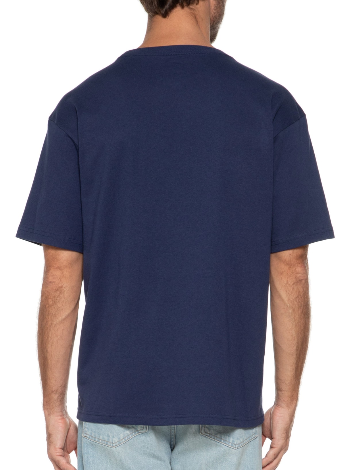 Camiseta Masculina Manga Curta Tee Club Max Azul Nike