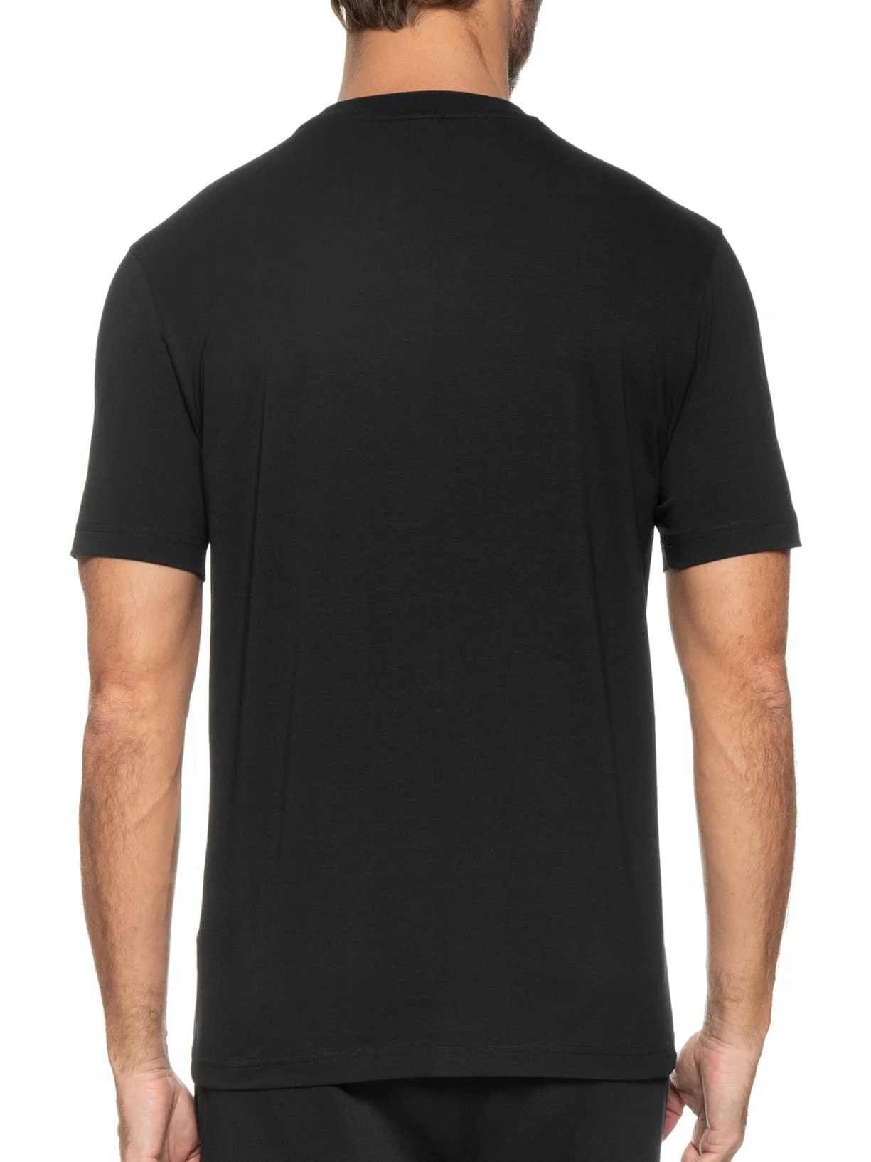 Camiseta Masculina Manga Curta Tee Preto Boss