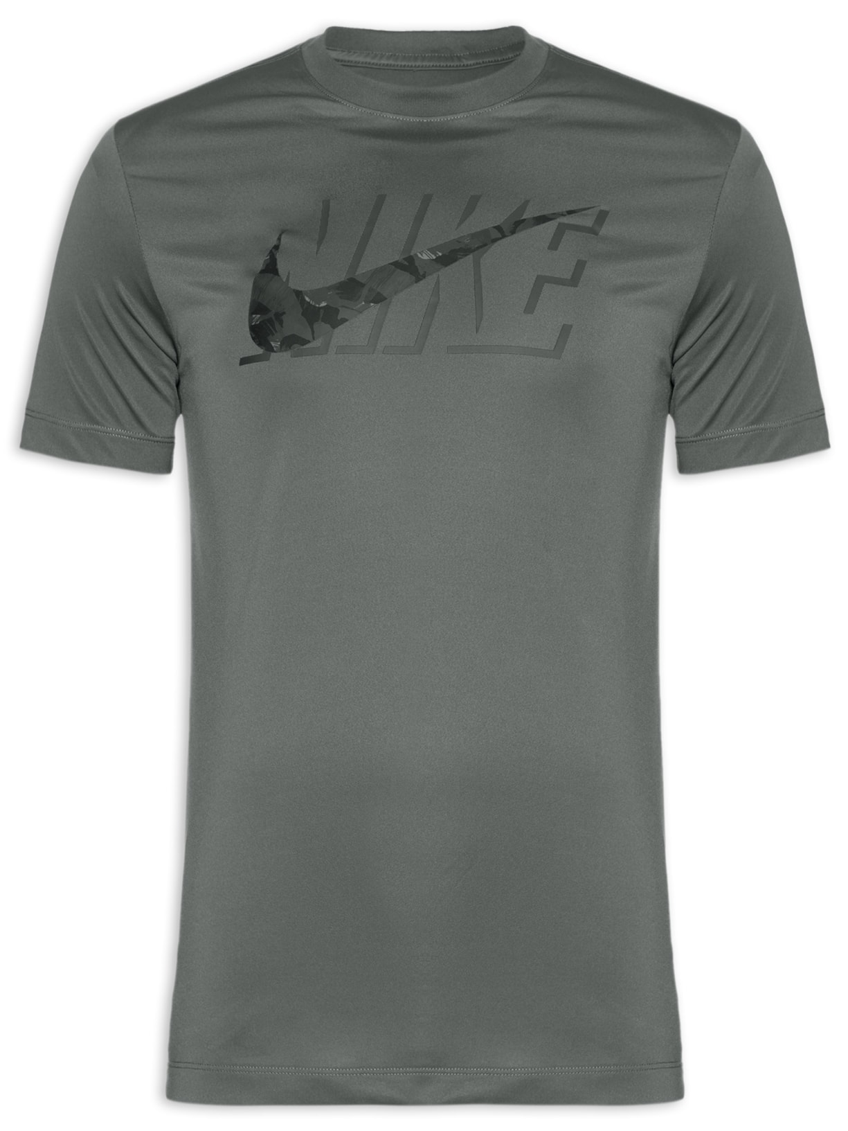 Camiseta Masculina Manga Curta Tee Rlgd Camo Cinza Nike