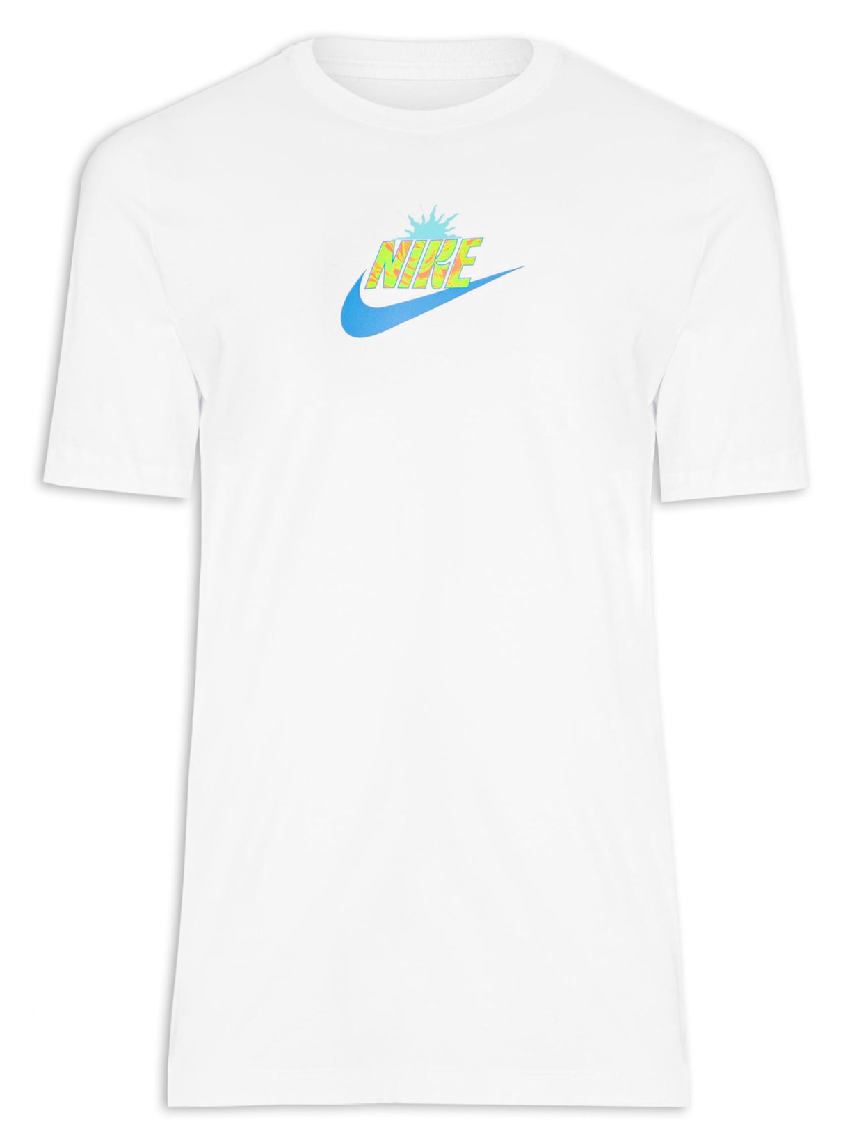 Camiseta Masculina Manga Curta Tee Spring Break Sun - Branco
