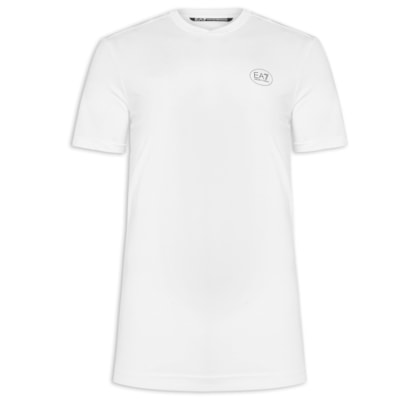 Camiseta Masculina Manga Curta Tennis Club - Branco