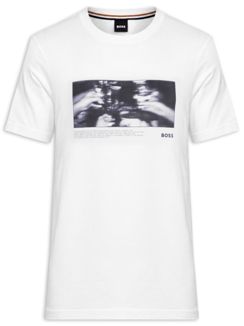 Camiseta Masculina Manga Curta Tiburt 336 – Branco