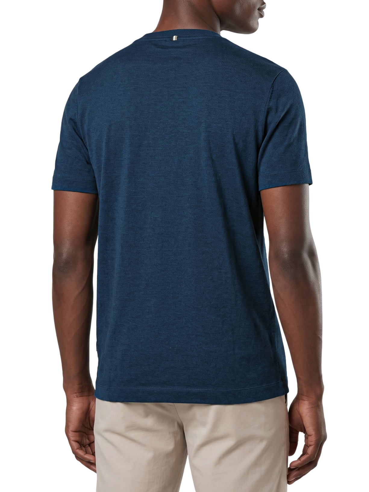 Camiseta Masculina Manga Curta Tiburt 416– Azul Boss