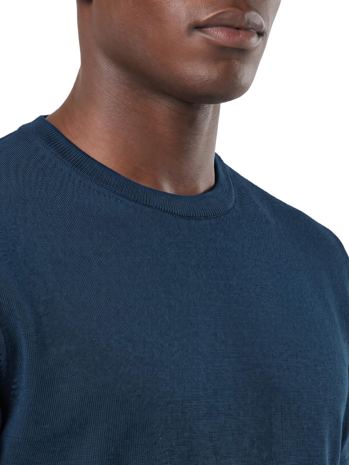 Camiseta Masculina Manga Curta Tiburt 416– Azul Boss