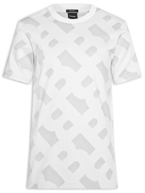 Camiseta Masculina Manga Curta Tiburt 419 - Branco