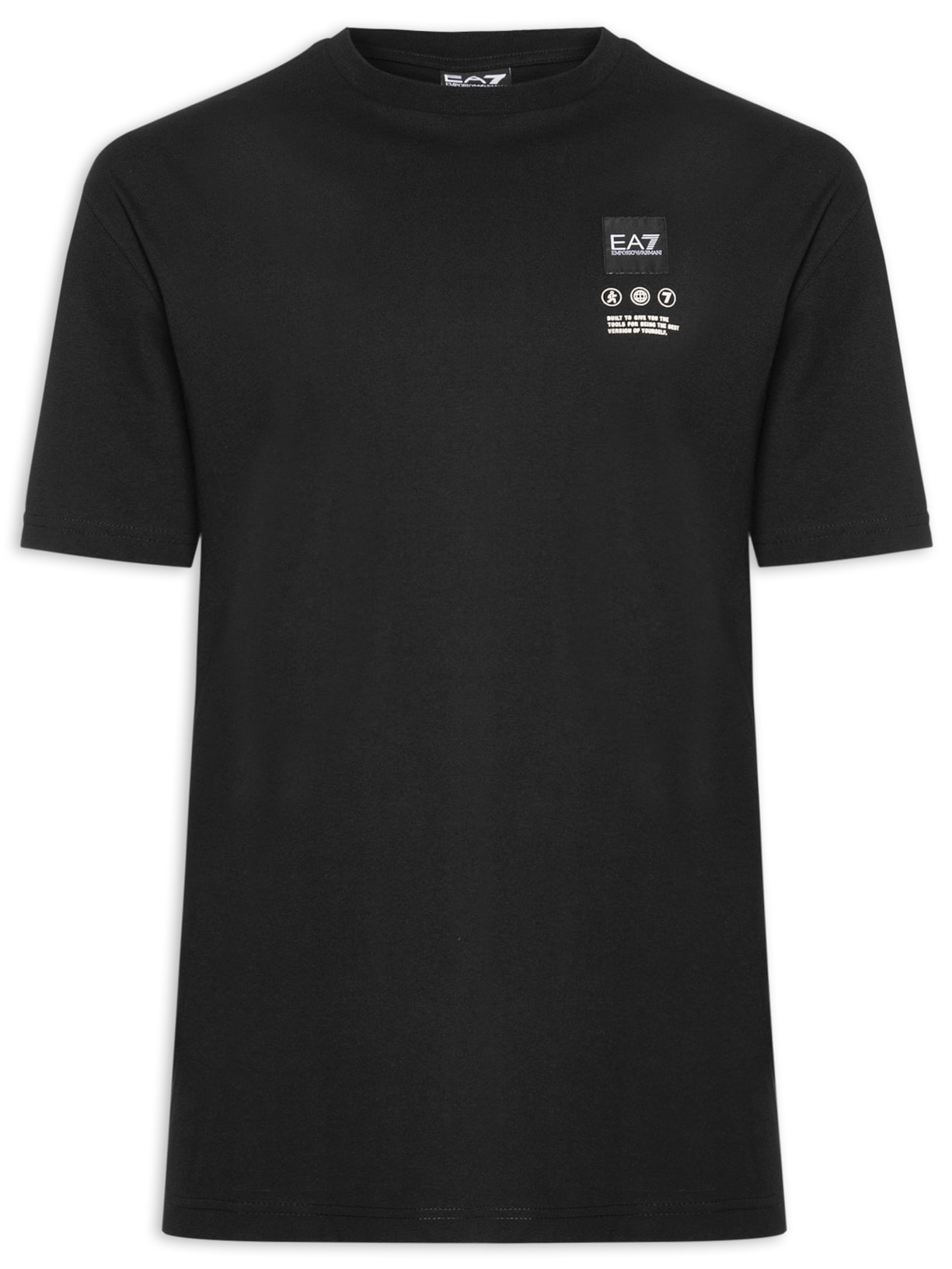 Camiseta Masculina Manga Curta Train Logo Series Writings - Preto