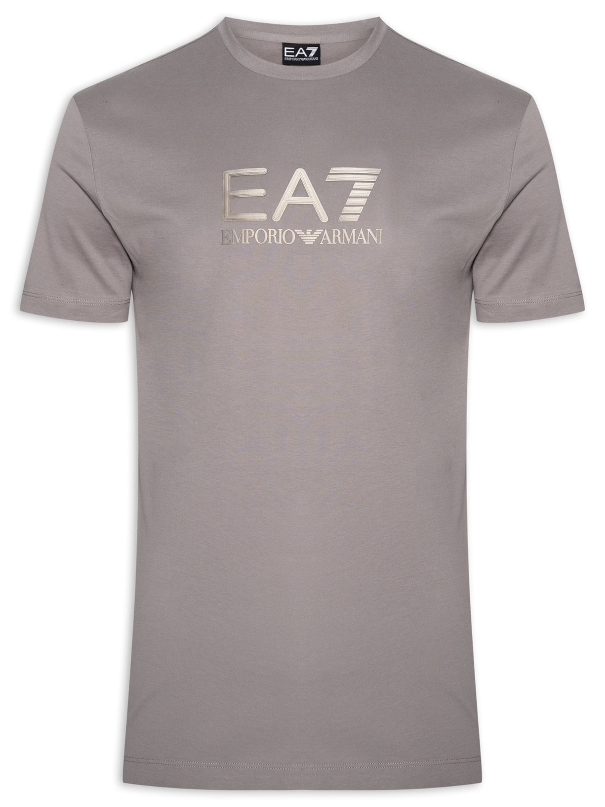 Camiseta Masculina Manga Curta Train Lux Bege Ea7 Emporio Armani