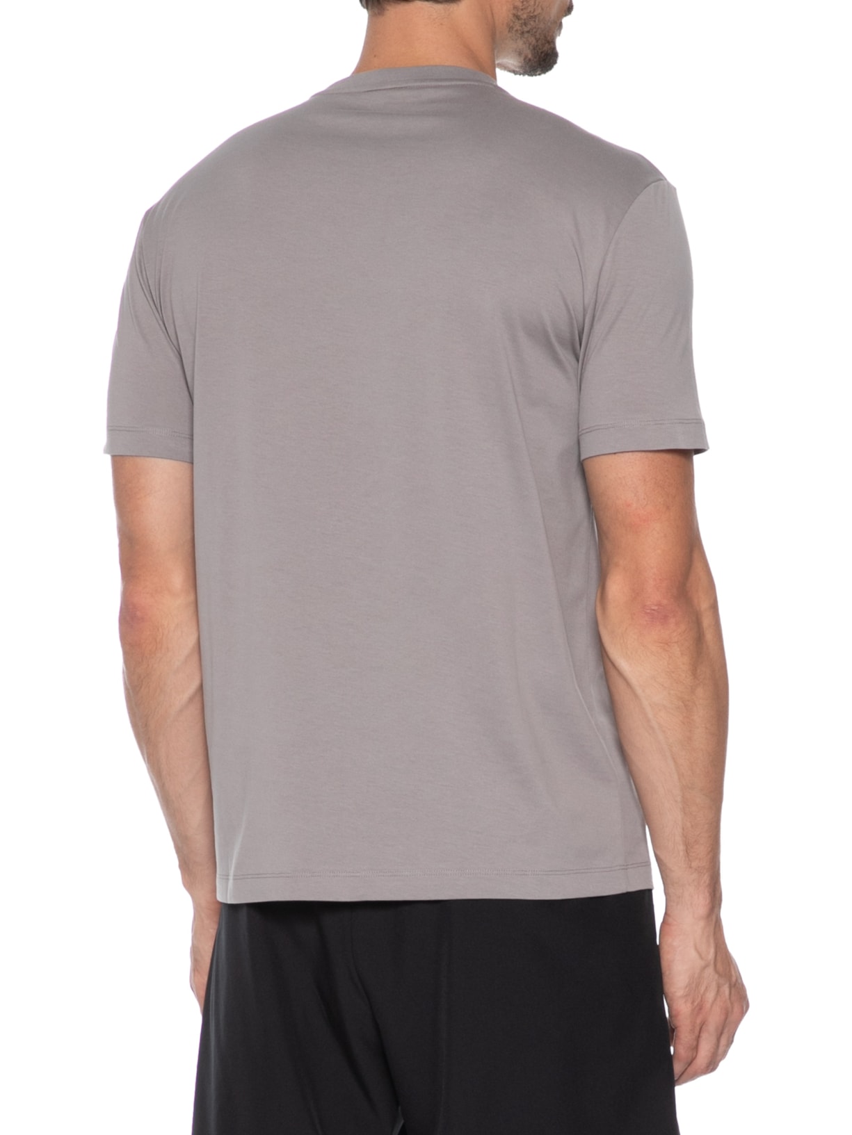 Camiseta Masculina Manga Curta Train Lux Bege Ea7 Emporio Armani